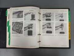 (2) John Deere Technical Information Binders
