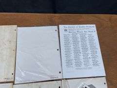 (8) IH Plow Manuals