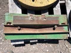 (2) John Deere Slab Weights with Bracket