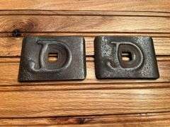 (2) John Deere Buckles
