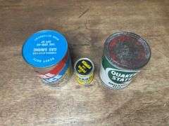 (4) Filters + Oil Cans