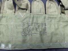 (3)-Chinese Type 56 SKS Chest Rig/Bandoleers