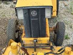 General Electric E15 Elec-Trak w/ Mower Deck