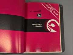 John Deere Operator's Manual Binder