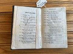 (2) German Bible + Religious Book