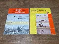 (2) AC Gleaner Combine Sales Literature