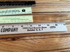(4) John Deere Rulers