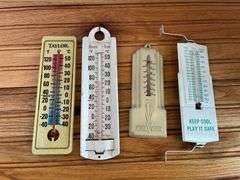 (4) Advertising Thermometers