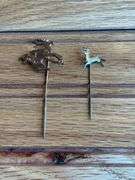 (2) John Deere Straight Pins