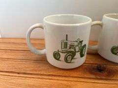 (3) John Deere Two Cylinder Club Expo II Mugs