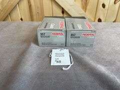 2 Boxes Federal Classic 180 Gr. Hi-Shok .357 Magnum