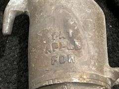 Vintage Brass Fuel Nozzle