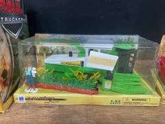 (3) Truck, Tractor, Forage Harvester NIB New Ray