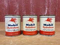 (3) Cans of Mobil Hydrotone