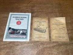 (3) McCormick-Deering Sales Literature + Manuals