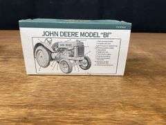 (2) 1/16 John Deere Skid Loader + BI NIB Ertl