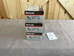 3 Boxes Hornady 158 Gr. XTP JHP .38 Special