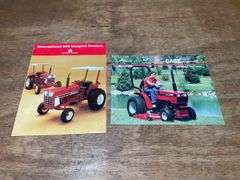 (2) IH + Case-IH Tractor Sales Literature