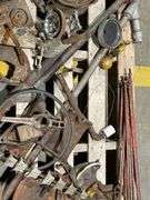 Lot of various gas pump parts