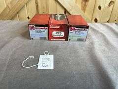 2 Boxes Hornady, 1 Box Black Hills (150 Rounds) 55 Gr. Training & FMJ .223