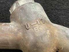 Pair of Vintage Brass Fuel Nozzles