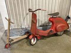 (2) Garton Super Sonda Bike + Vero Scooter
