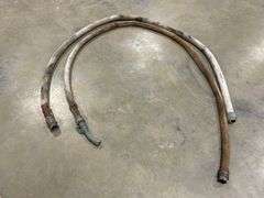Vintage White Fuel Pump Hose