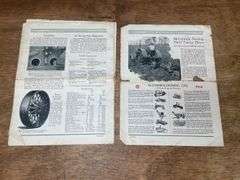 (3) McCormick-Deering Sales Literature + Manuals