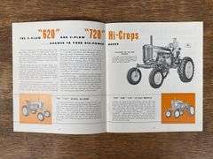 (3) John Deere Sale Literature Reprints