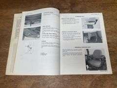(4) John Deere Tractor Operators Manuals