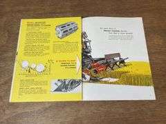 (2) AC Gleaner Combine Sales Literature