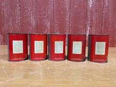 (5) 1 Quart Sinclair Pennsylvania Motor Oil Can