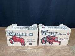 (2) 1/16 Farmall H + 350 NIB Ertl