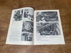(5) AC Gleaner Combine Sales Literature + Manual