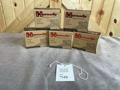 5 Boxes Hornady 200/230 Gr. JHP/XTP & FMJ/RN .45 Auto +P