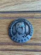 (2) John Deere Tractor Works Employee Badges