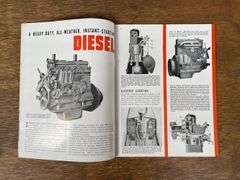 IH Diesel TracTracTors Sales Literature