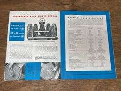 (2) Farmall Tractor Sales Literature