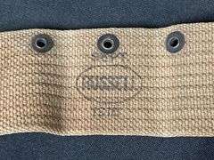 US WW1 ID'd Russell Mfg. Ammo Belt