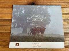 (4) John Deere Calendars