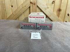 3 Boxes Winchester 185 Gr. STHP/230 Gr. FMJ .45 GAP