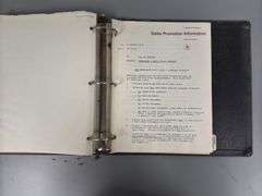 John Deere Information Library Binder For Mowers, Snowmobiles, Skid-Steers, & More