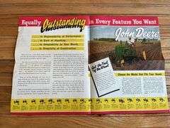 1940 John Deere Tractor Sales Literature