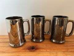 (3) 1994 John Deere Foundry Waterloo Safety Award Mugs