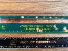 (4) John Deere Rulers