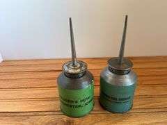 (2) Oil Cans