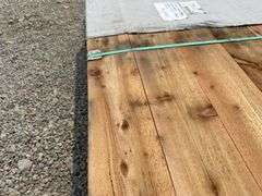 Western Red Cedar square edge