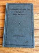(3) John Deere Operation, Care, + Repair of Farm Machinery Books