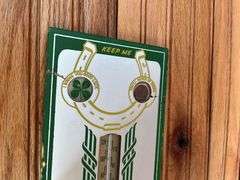 John Deere Mirror Thermometer