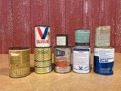 Lot of Various Oil Cans